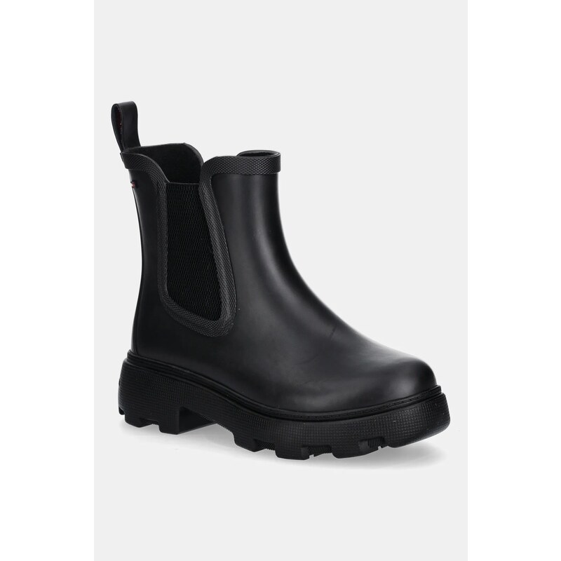 Gumáky Tommy Hilfiger FLAG ANKLE RAINBOOT WARM LINING 64897703