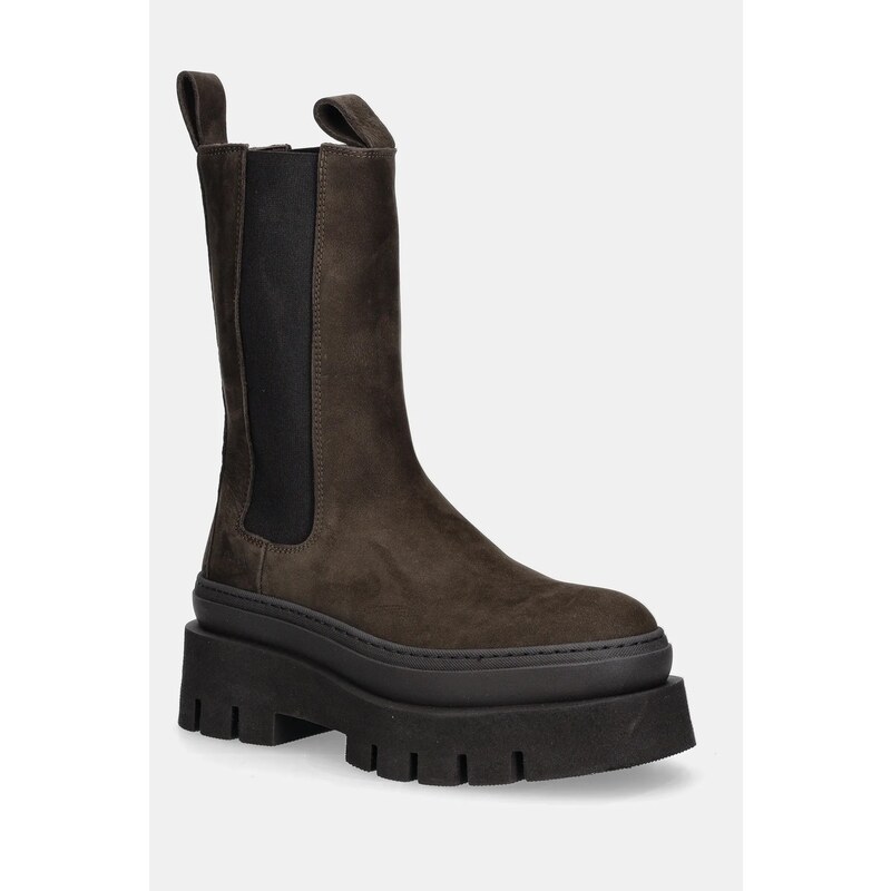 Nubukové chelsea čižmy Copenhagen 64897784