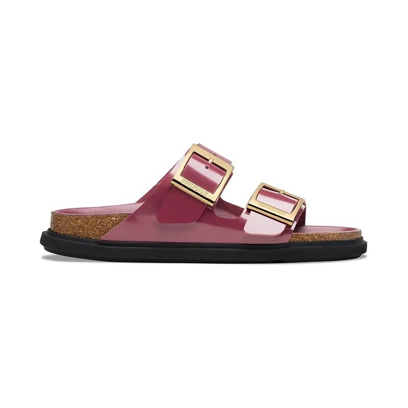 Kožené šľapky Birkenstock Arizona Droplet Buckle 64915423