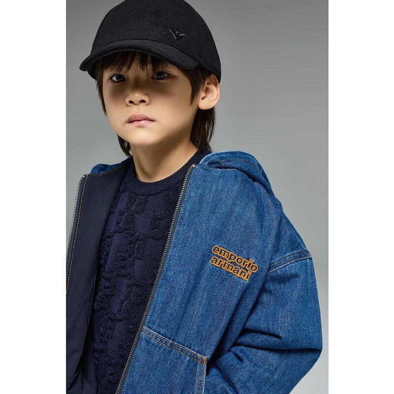 E-shop Vlnený šilt Emporio Armani