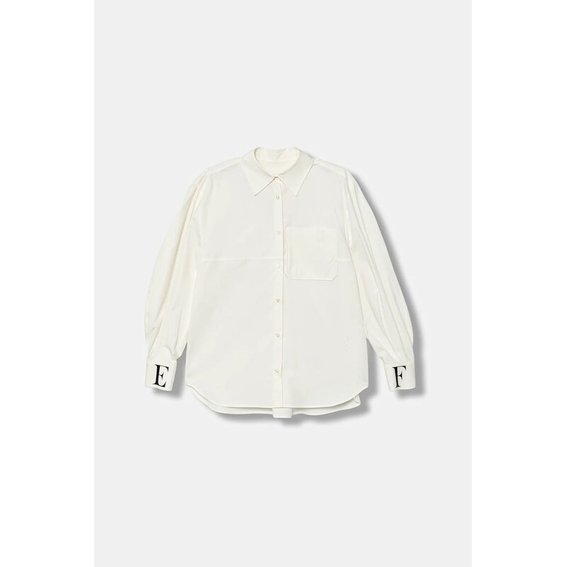 Detská bavlnená košeľa Elisabetta Franchi 64895746