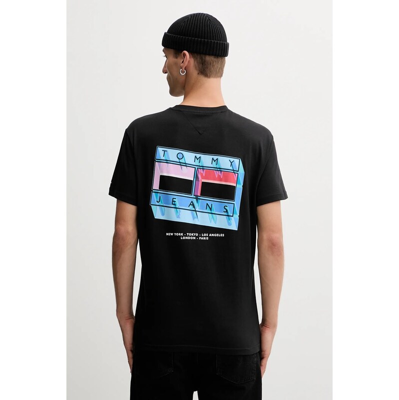 Bavlnené tričko Tommy Jeans 64896301