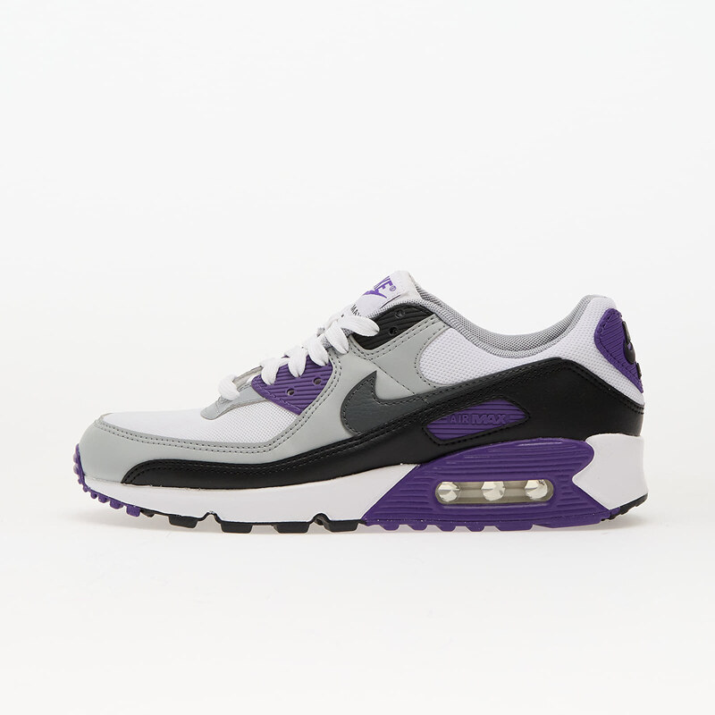 Nike Wmns Air Max 90 White/ Iron Grey-Black-Wolf Grey-Wild Grape 64897459