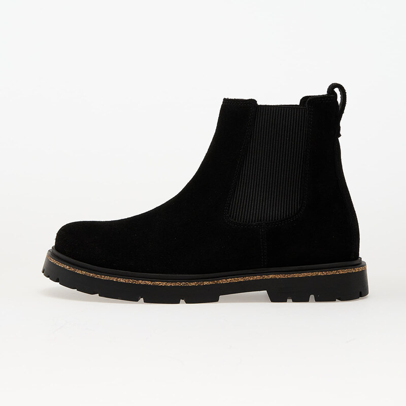 Birkenstock Highwood Slip On Women Suede Leather Black 64896399