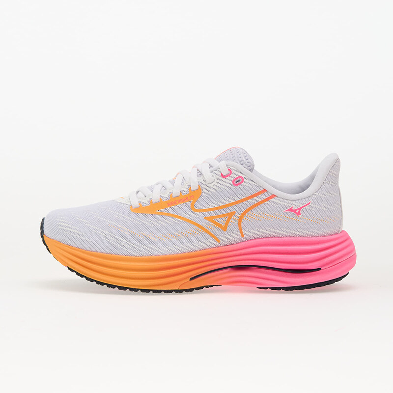 Mizuno Wave Rider 29 (U) White/ Tang Orange/ Pink Tetra 64897500