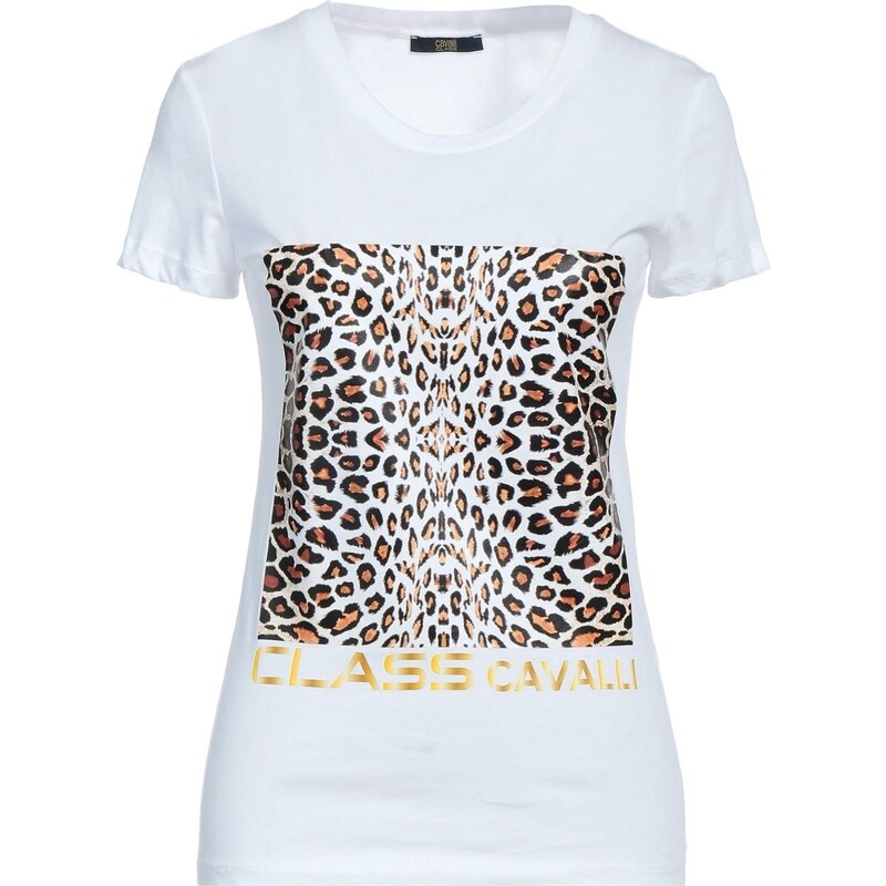 CAVALLI CLASS Cheetah II. White tričko 64897237