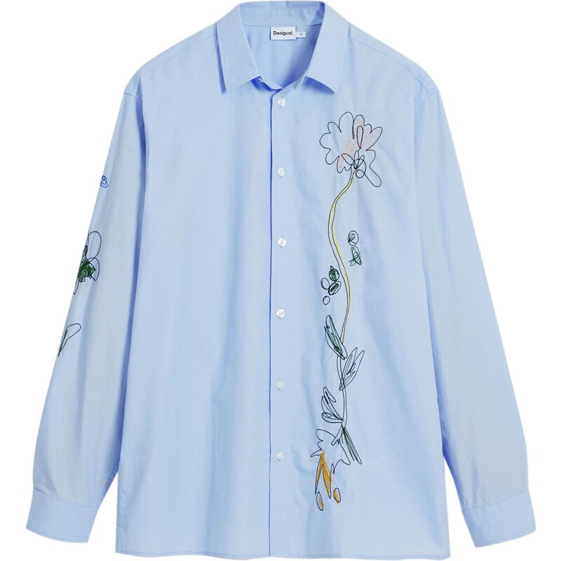 Desigual Košeľa modrá / zmiešané farby 64898028