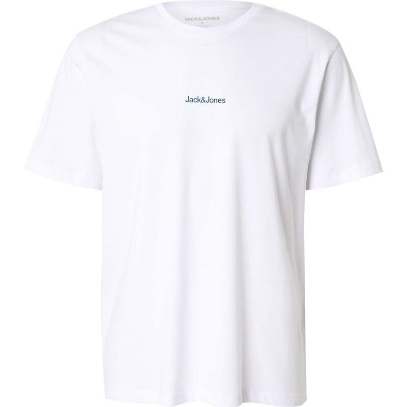 JACK & JONES Tričko JJMINE námornícka modrá / oranžová / čierna / 64898148