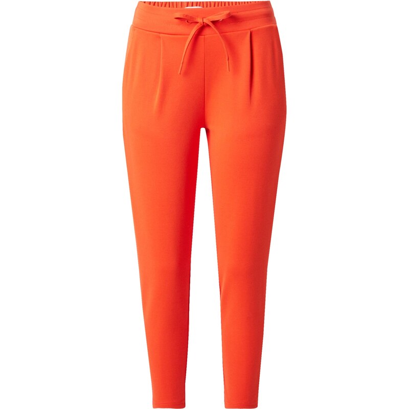 ICHI Plisované nohavice IHKATE oranžová 65659466