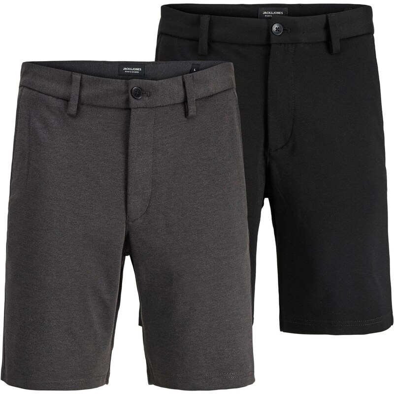 JACK & JONES Chino nohavice antracitová / čierna 65650516