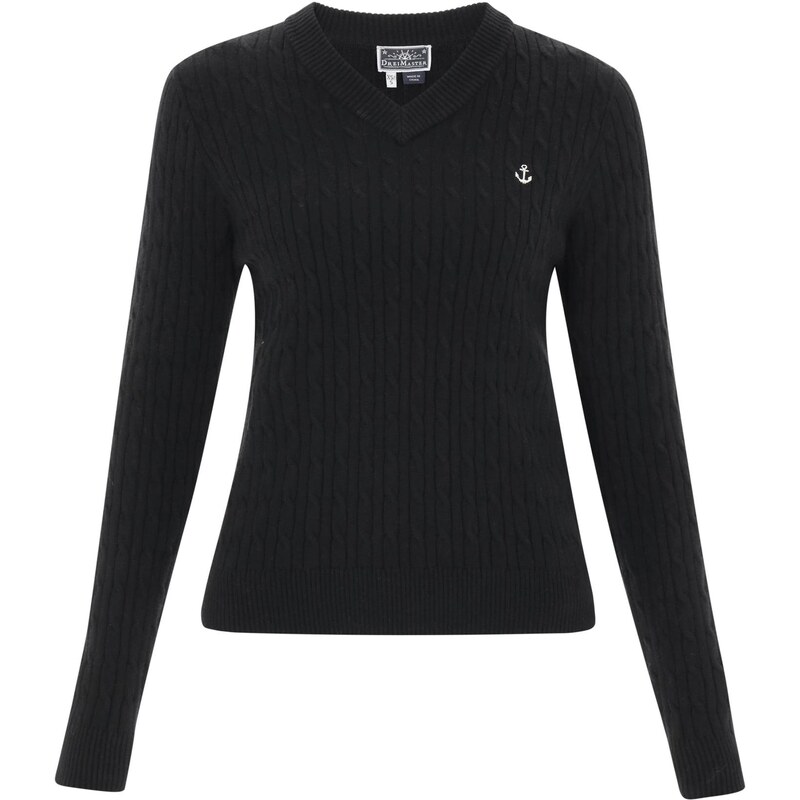 DreiMaster Maritim Sveter čierna 65657840