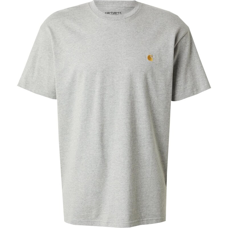 Carhartt WIP Tričko Chase sivá melírovaná 64898227