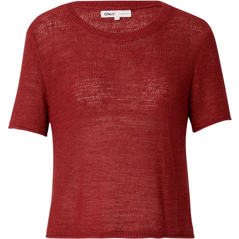 ONLY Sveter ONLSUNNY hrdzavo červená 64971862