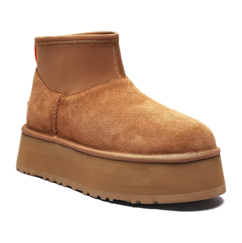 UGG Snehule Classic Mini Dipper | vlna | semiš 65067747