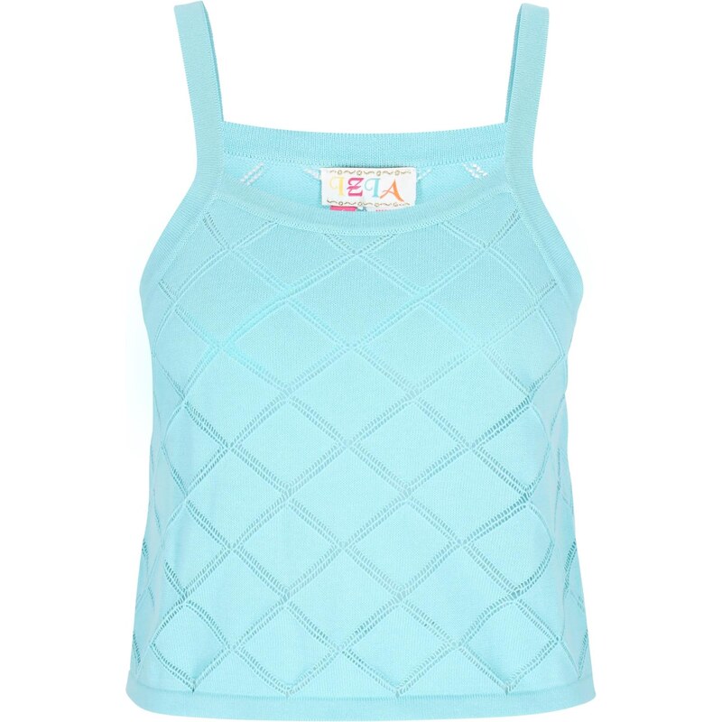 IZIA Top modrá melírovaná 65885676