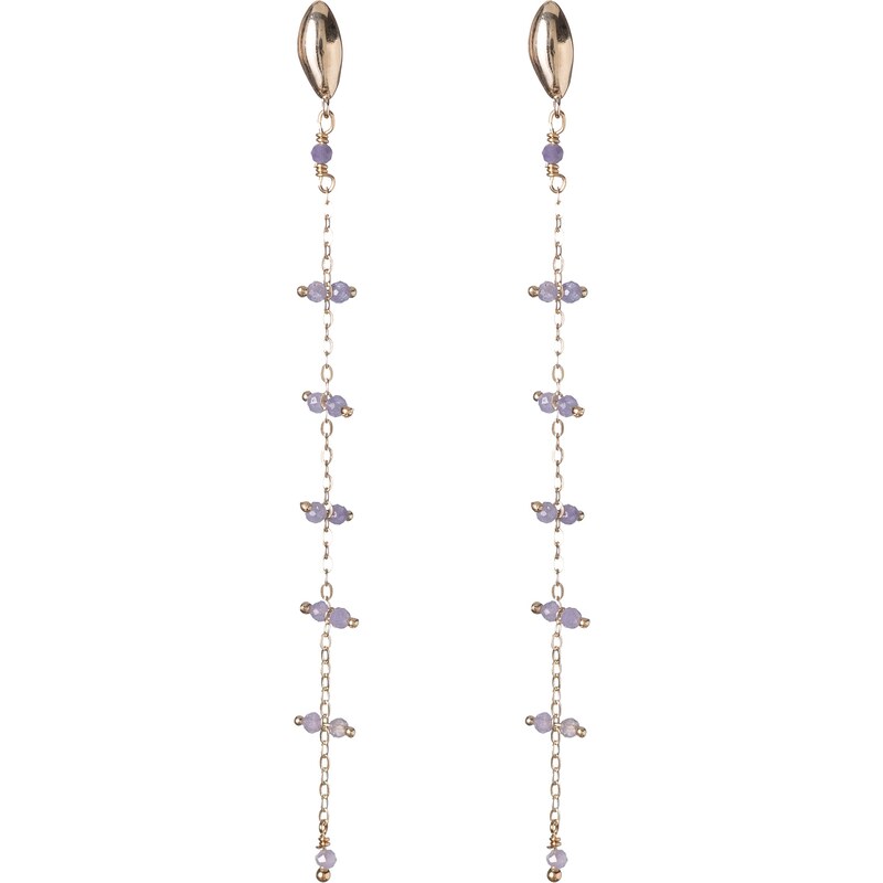 Alisia Dlhé pozlátené náušnice s perleťou AL4799.01.061 66578785