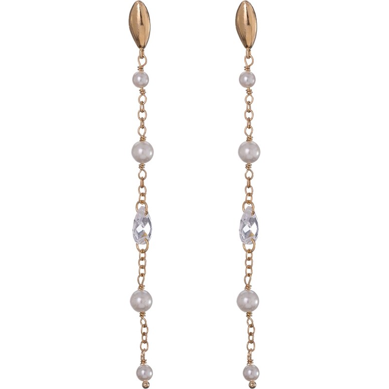 Alisia Visiace pozlátené náušnice s pravou perlou AL4923-Oro 66588029