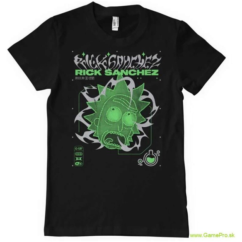 Hybris Rick and Morty - Rick Sanchez Lab (tričko) 64899209