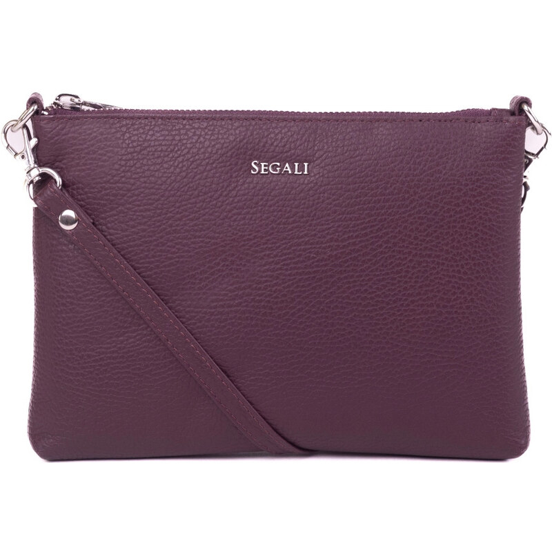 SEGALI Dámska kožená crossbody kabelka A6C marshala 66582215
