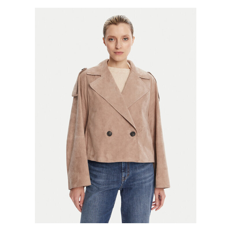 Kožená bunda Weekend Max Mara 64902744