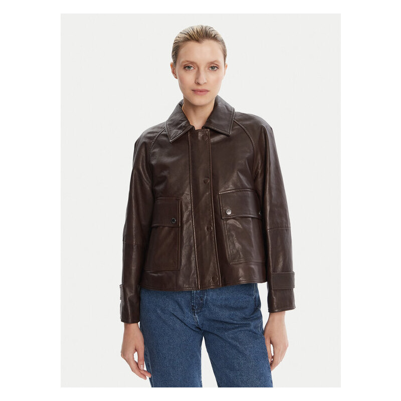 Kožená bunda Weekend Max Mara 64903044
