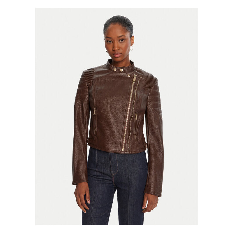 Bunda z imitácie kože Guess 64903146