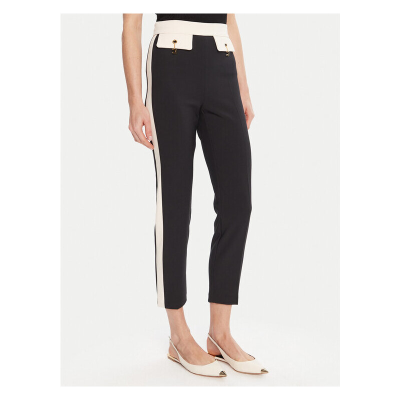 Bavlnené nohavice Elisabetta Franchi 64904358
