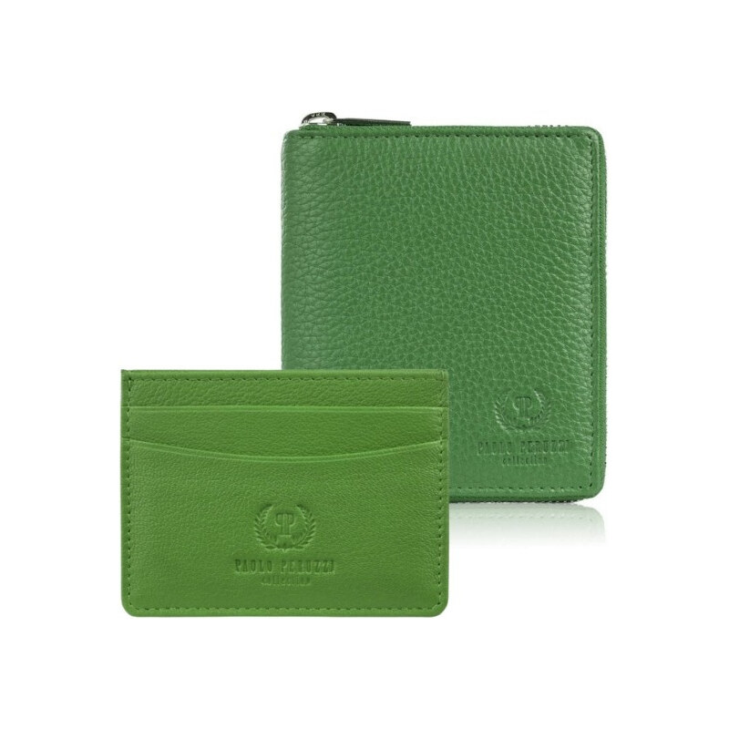 Paolo Peruzzi Darčeková sada - dámska kožená peňaženka a kožené puzdro 64905807