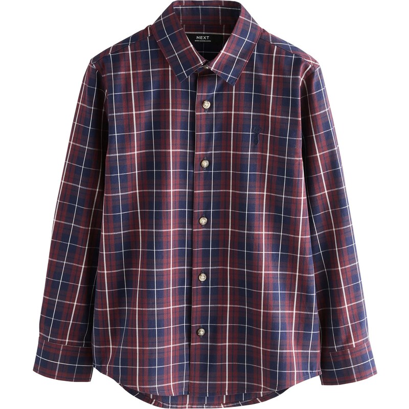 Next Košeľa námornícka modrá / fialová / biela 65852945