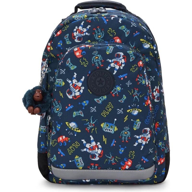 KIPLING Batoh Class Room námornícka modrá 65882412