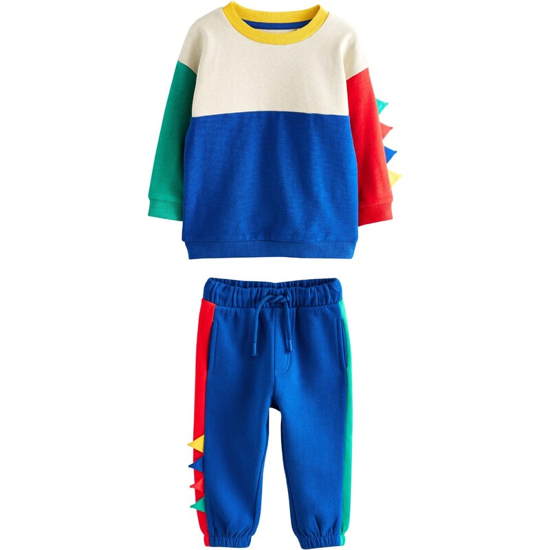 Next Joggingová súprava kráľovská modrá / zelená / červená / biela 65121168