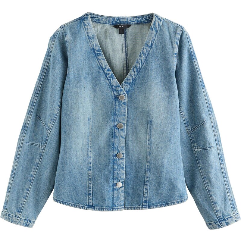 Next Blúzka modrá denim 65678553
