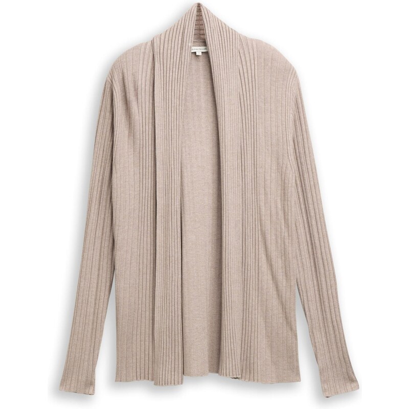 TOM TAILOR Kardigán sivobéžová 64907867