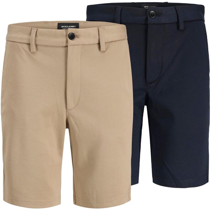 JACK & JONES Chino nohavice farba ťavej srsti / námornícka modrá 65650517