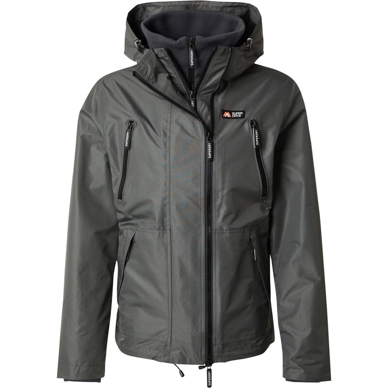 Superdry & Co Prechodná bunda tmavosivá 64907812