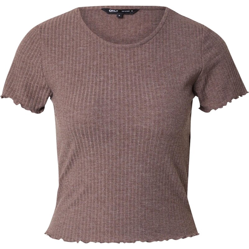 ONLY Tričko ONLEmma tmavohnedá 65659704