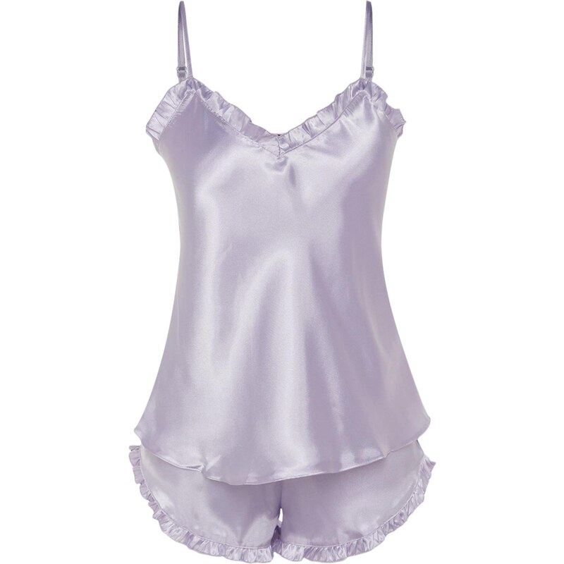 Trendyol Kraťasy orgovánová 65694728