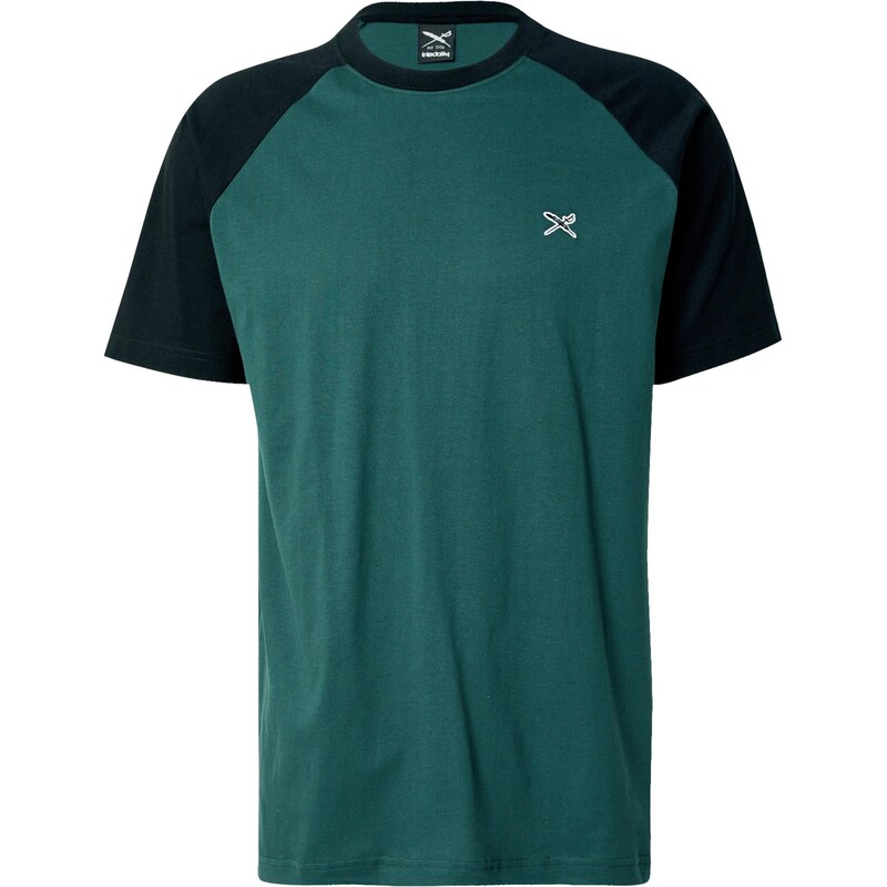 Iriedaily Tričko De College smaragdová / čierna / biela 65654783