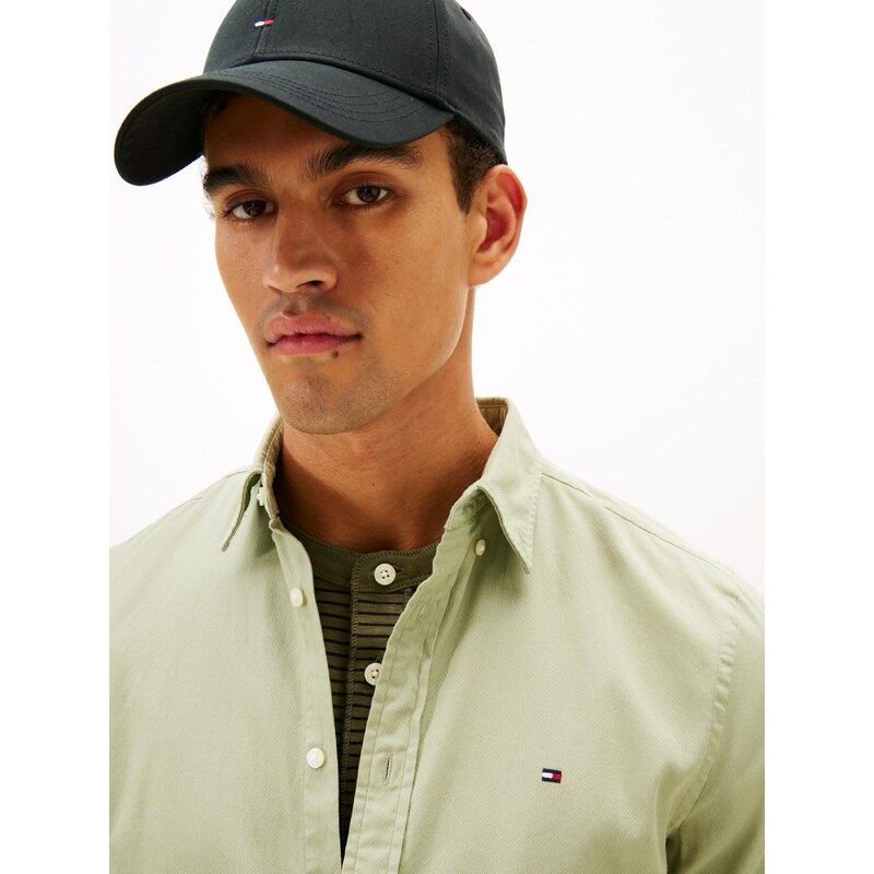 TOMMY HILFIGER Košeľa pastelovo zelená