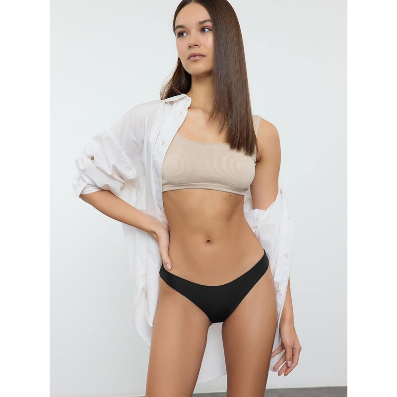 Trendyol Tangá čierna 65483703