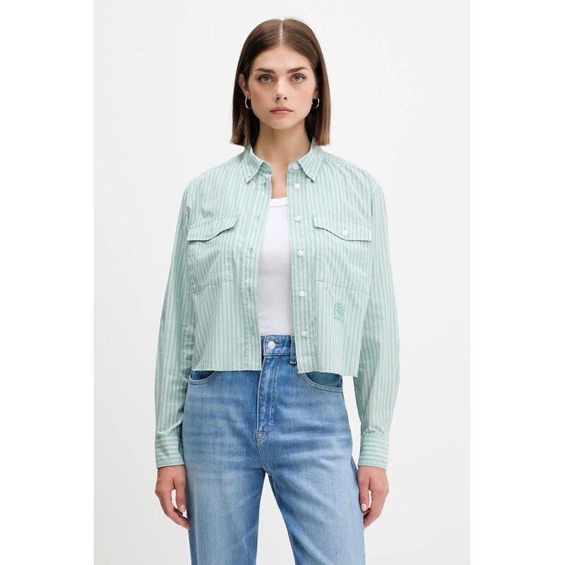 Bavlnená košeľa Tommy Jeans 64915430