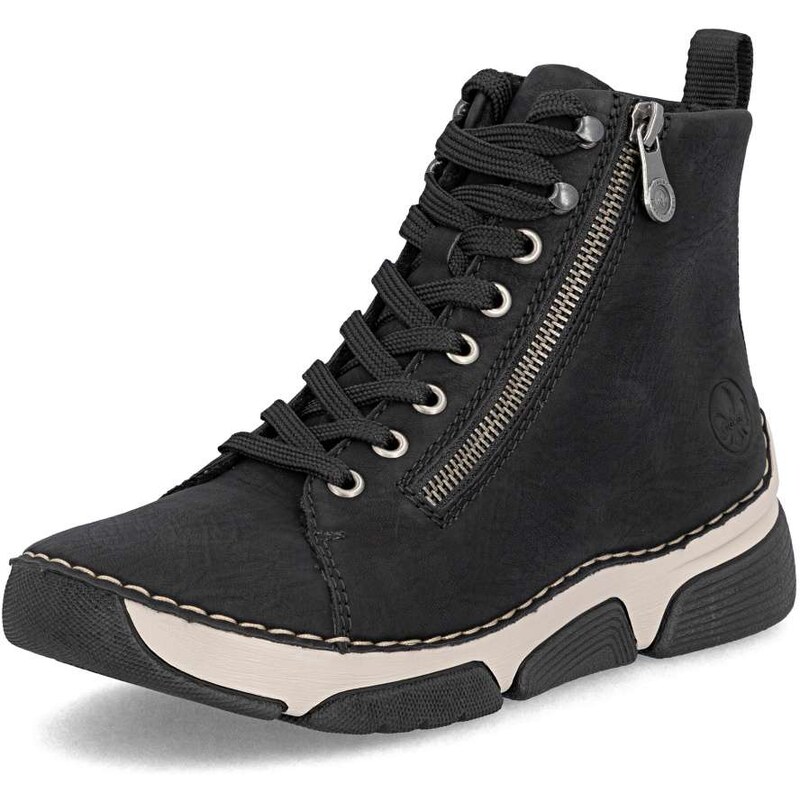 Dámska členková obuv RIEKER 45920-01 čierna W5 64919130