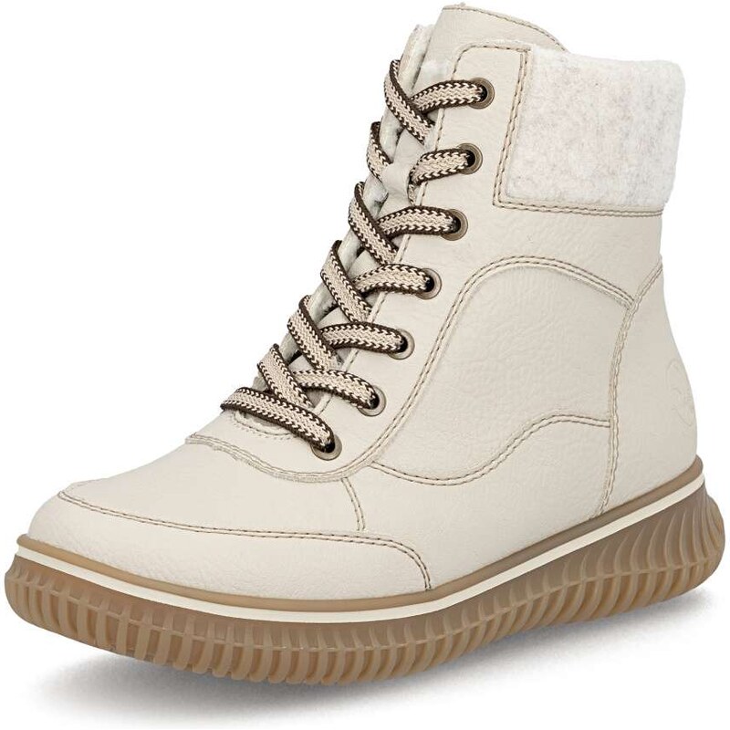 Dámska členková obuv RIEKER 74205-60 béžová W5 64919136