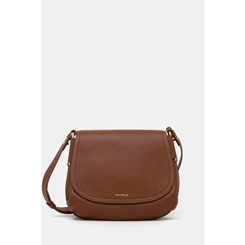 Kožená kabelka Coccinelle REBEKKA 64189843