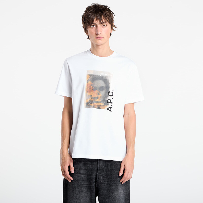 Tričko A.P.C. Jean Portrait - Gots T-Shirt White L 64919388