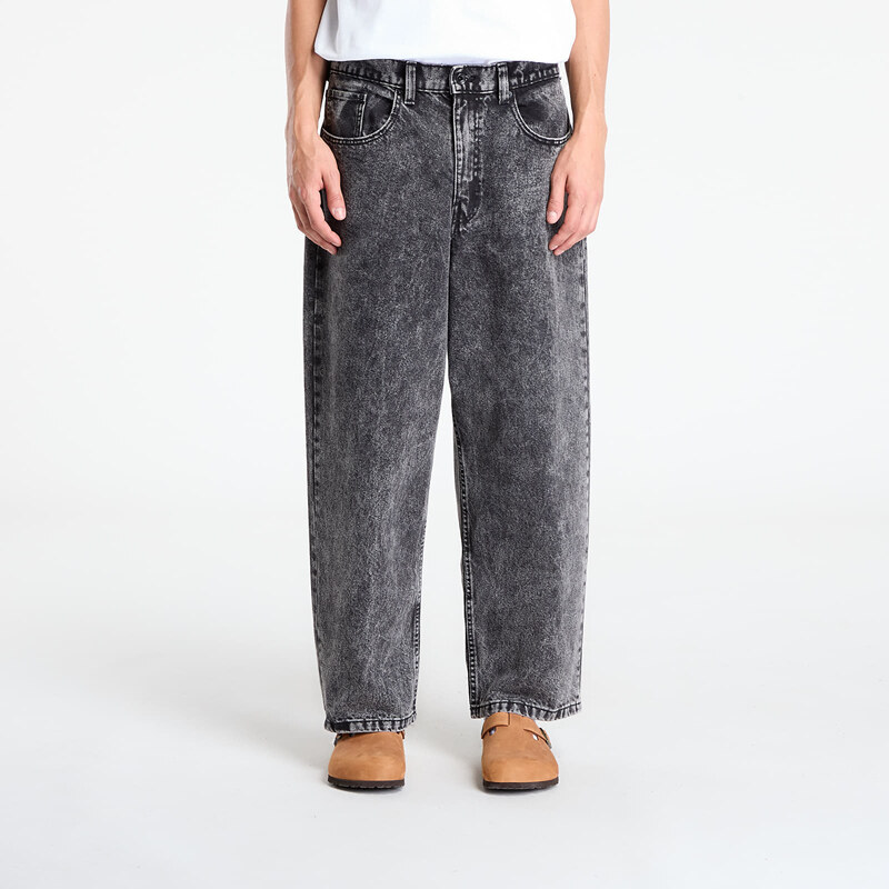 Džínsy Vans Check-5 Baggy Denim Pant Stonewash Black 33 64919391