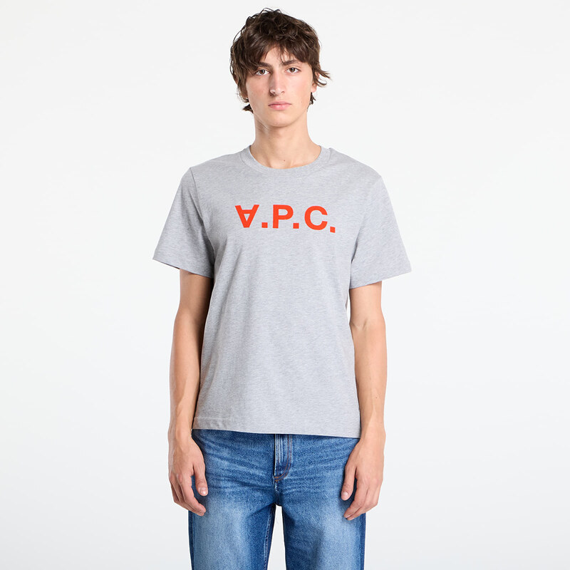 Tričko A.P.C. Standard Grand Vpc Gots T-Shirt Grey XXL 64919389