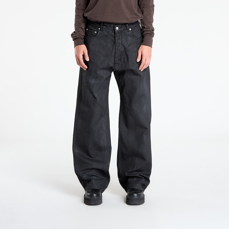 Džínsy Rick Owens DRKSHDW Geth Jeans Black Wax 33 64919416