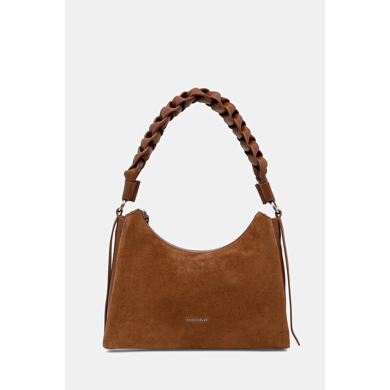 Semišová kabelka Coccinelle BOHEME SUEDE BIMATERIAL 64345985