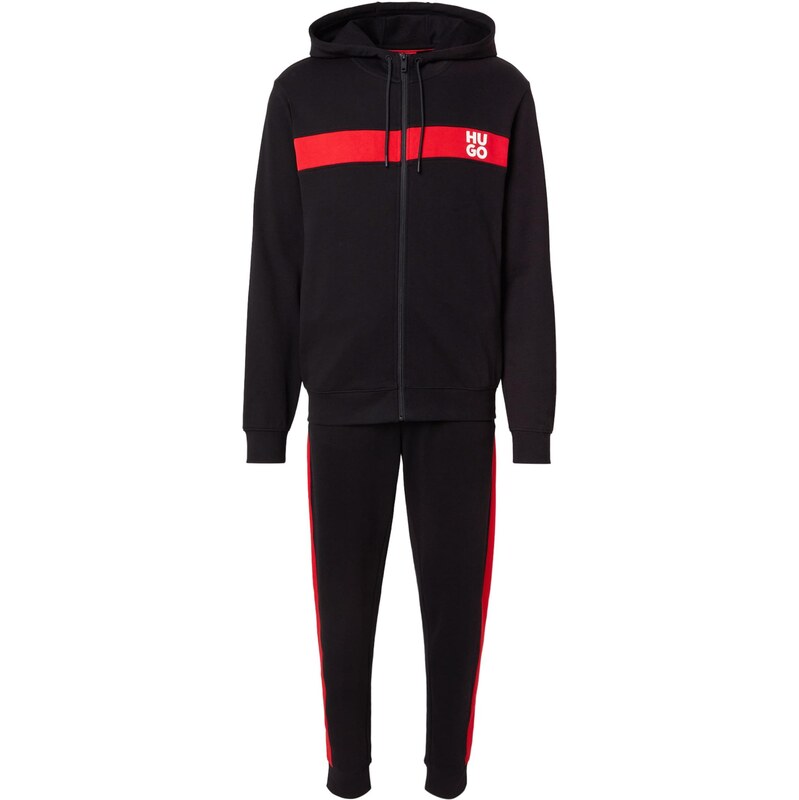 HUGO Joggingová súprava DapieDoaky červená / čierna / biela 61315438